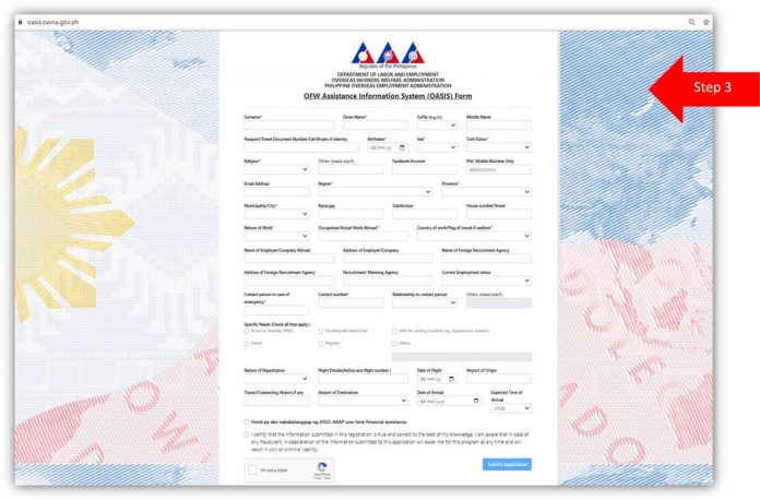 How to Register OASIS OWWA Form | OWWA Member