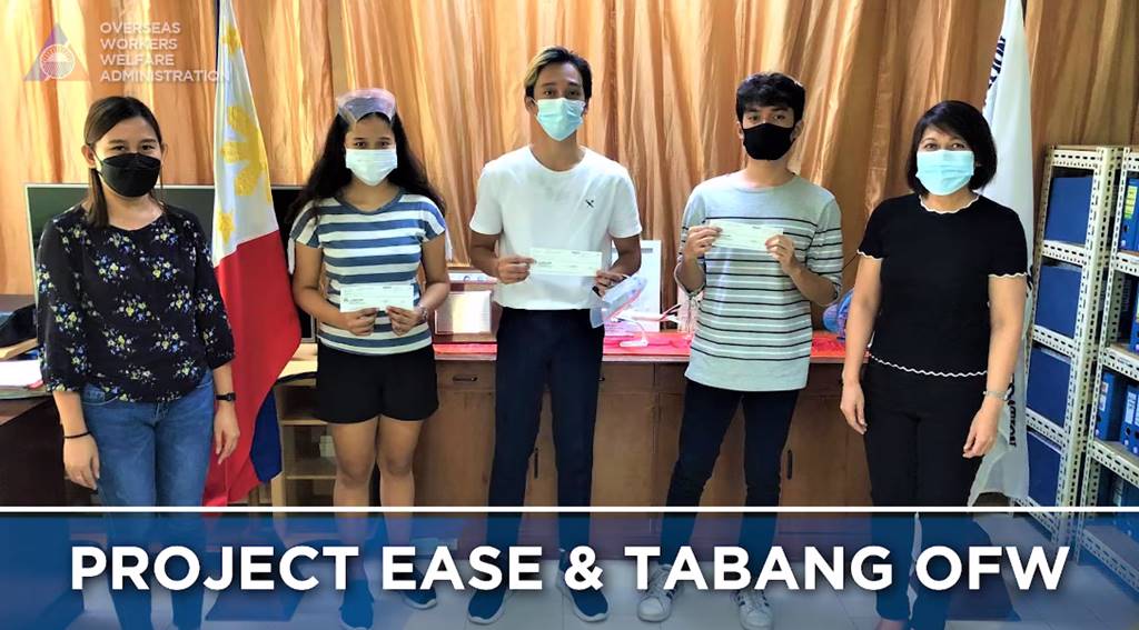 project ease and tabang OFW owwa