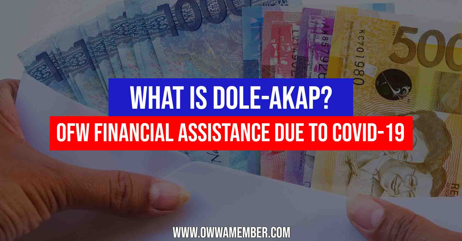 what is dole-akap ofw cash assistance