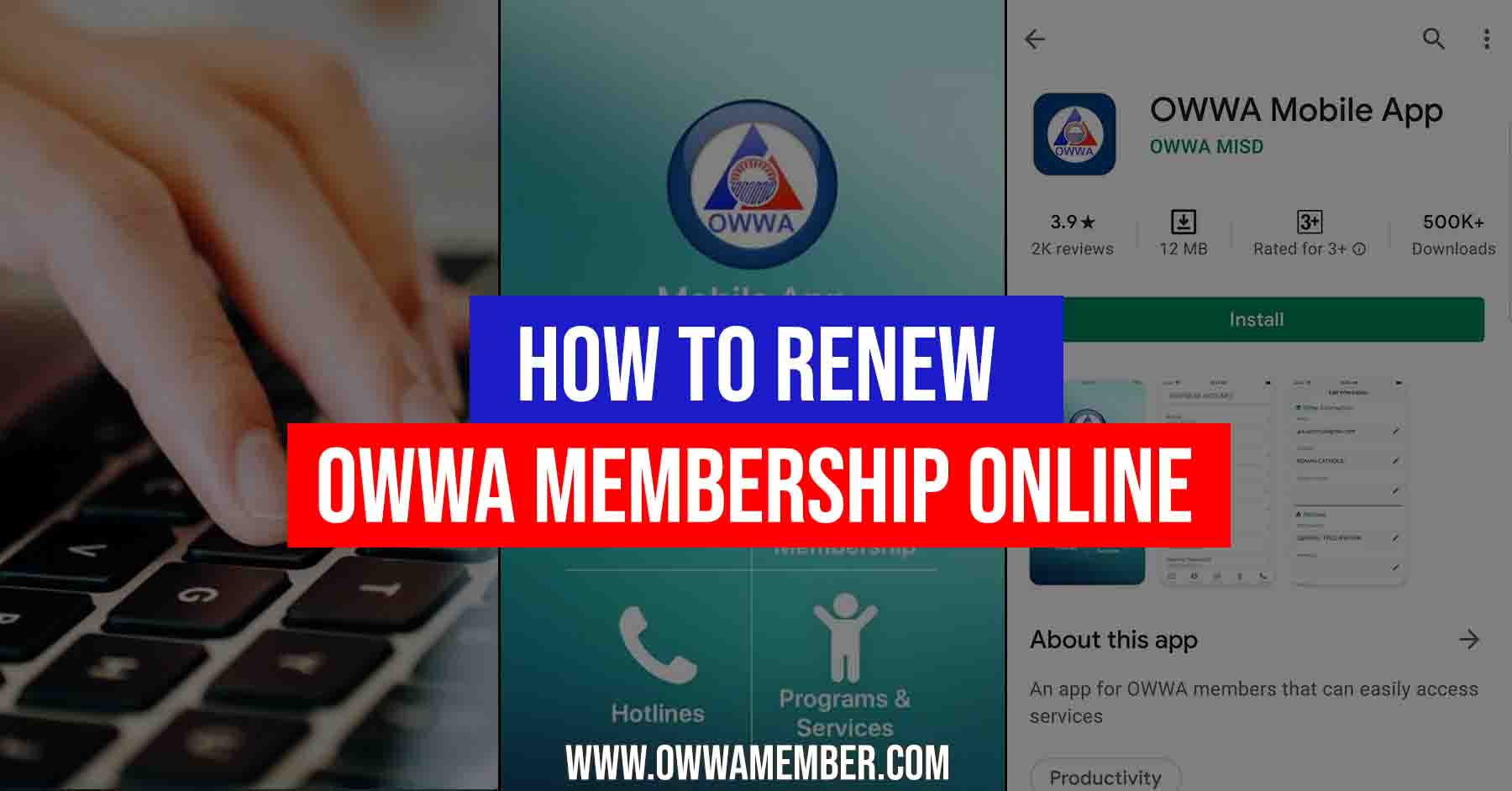 how to renew owwa membership online