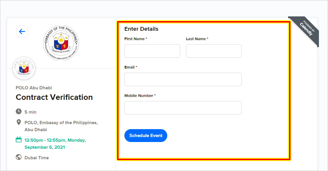 owwa ofw details appointment