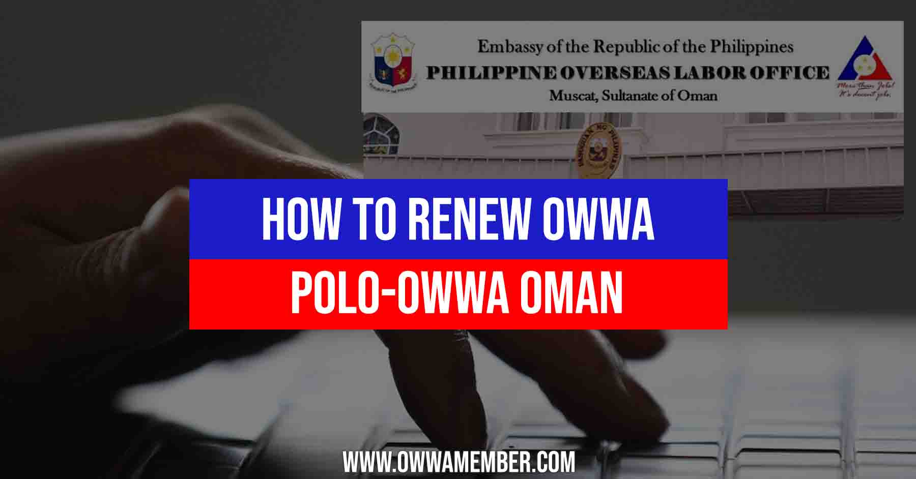how to renew owwa in muscat oman
