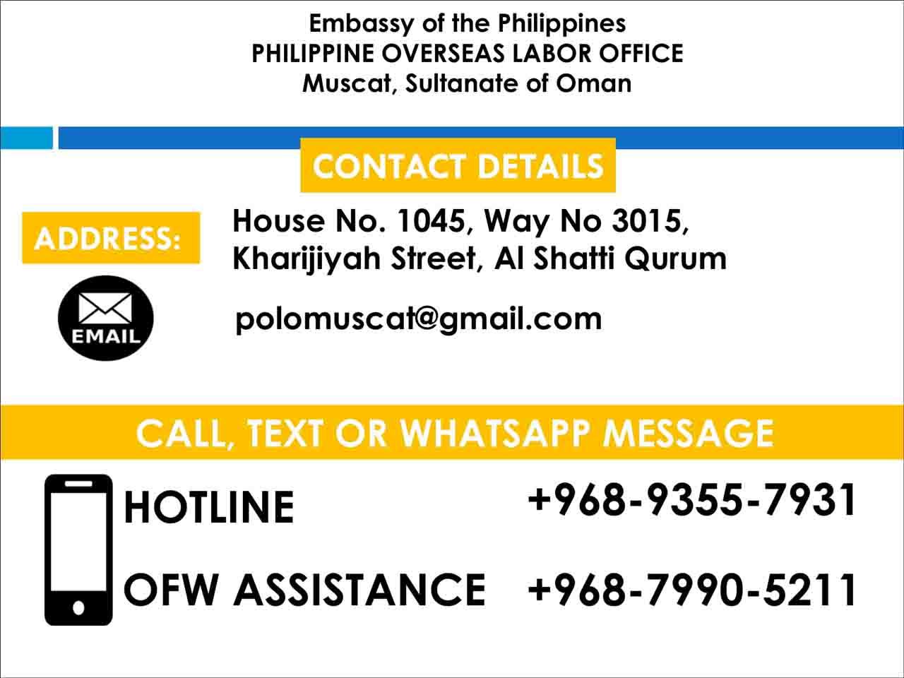 polo owwa oman contact info