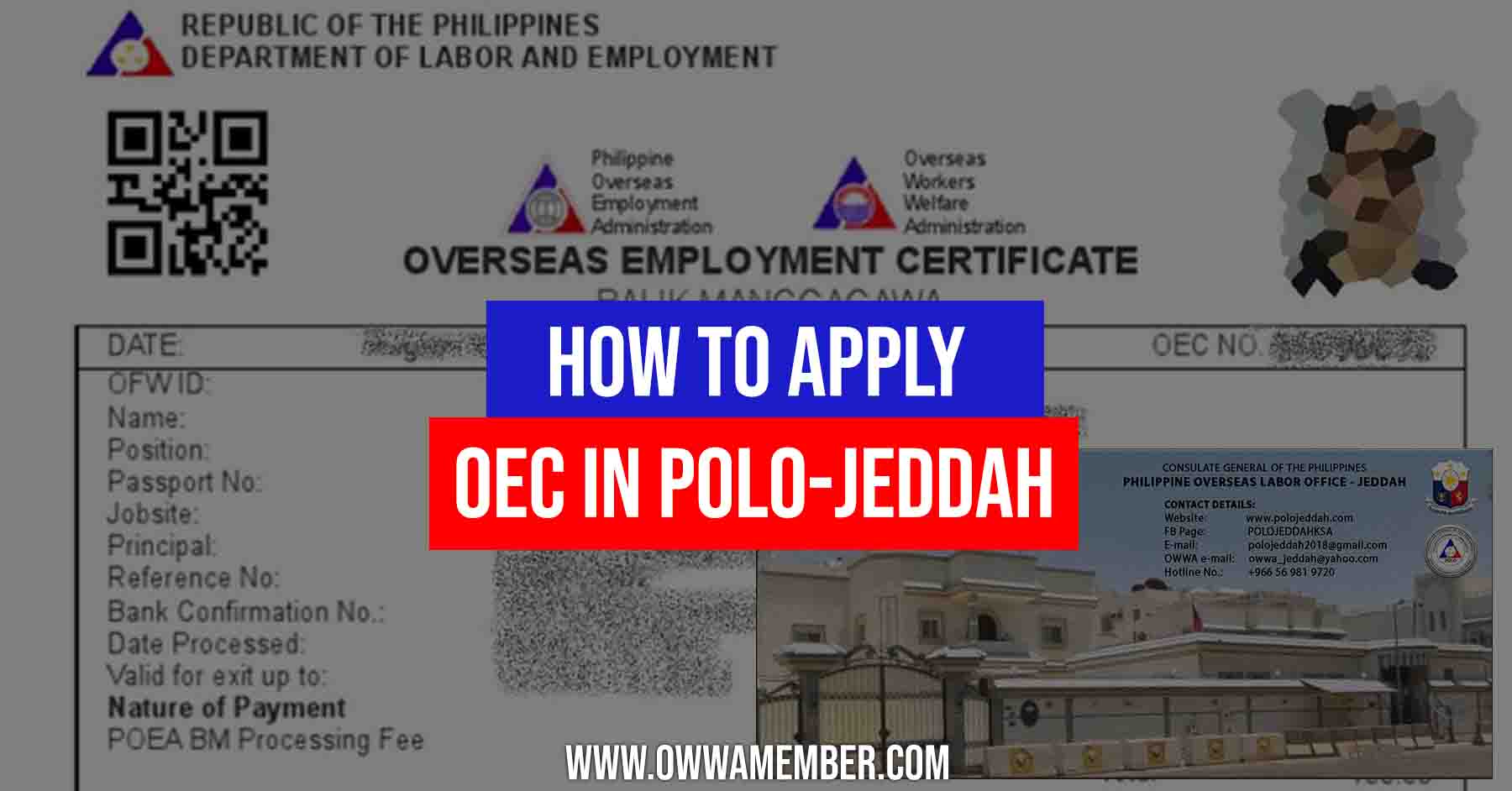 how to apply for oec balik manggagawa jeddah