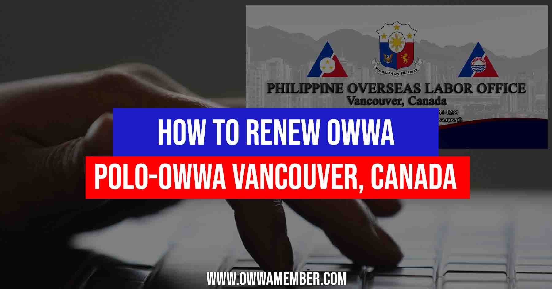 how to renew owwa in polo vancouver canada