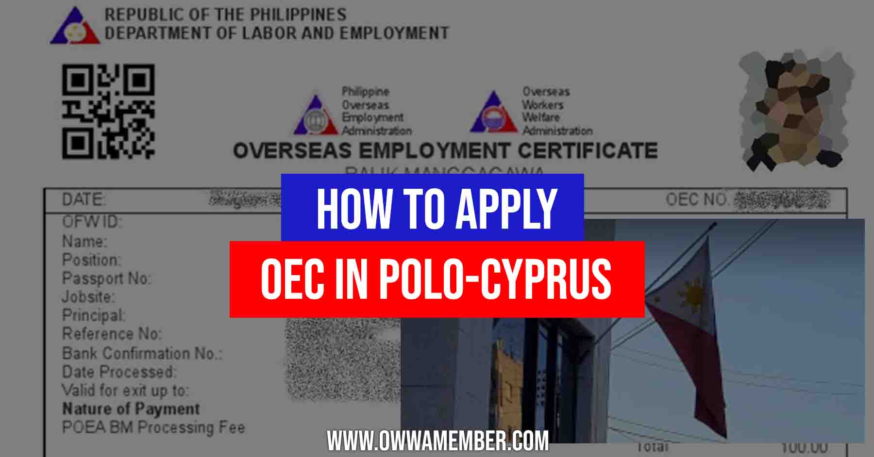 how to apply oec in cyprus