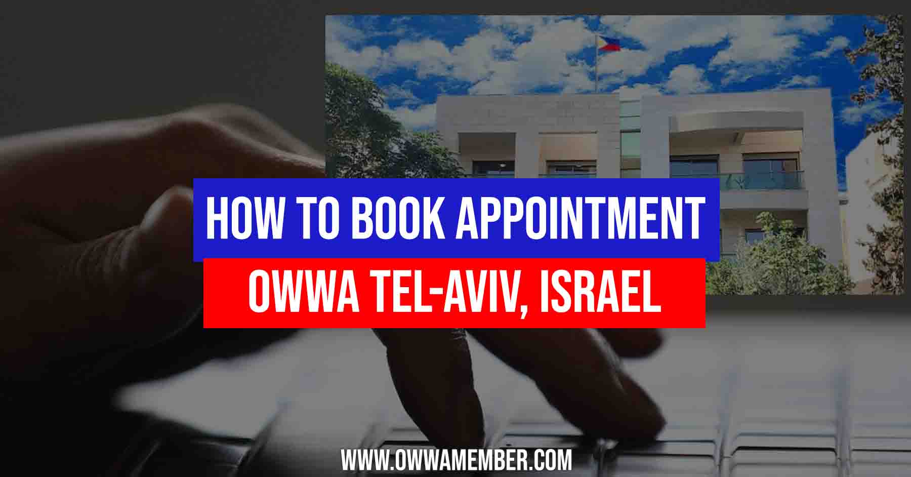 how to book appointment owwa tel aviv israel