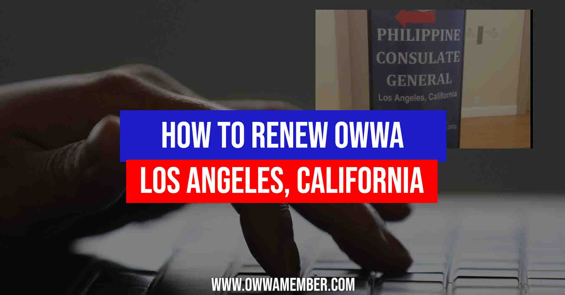 how to renew owwa membership los angeles california
