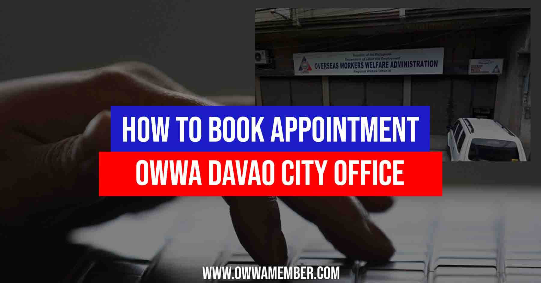 renew OWWA Membership in Davao Region 11 office