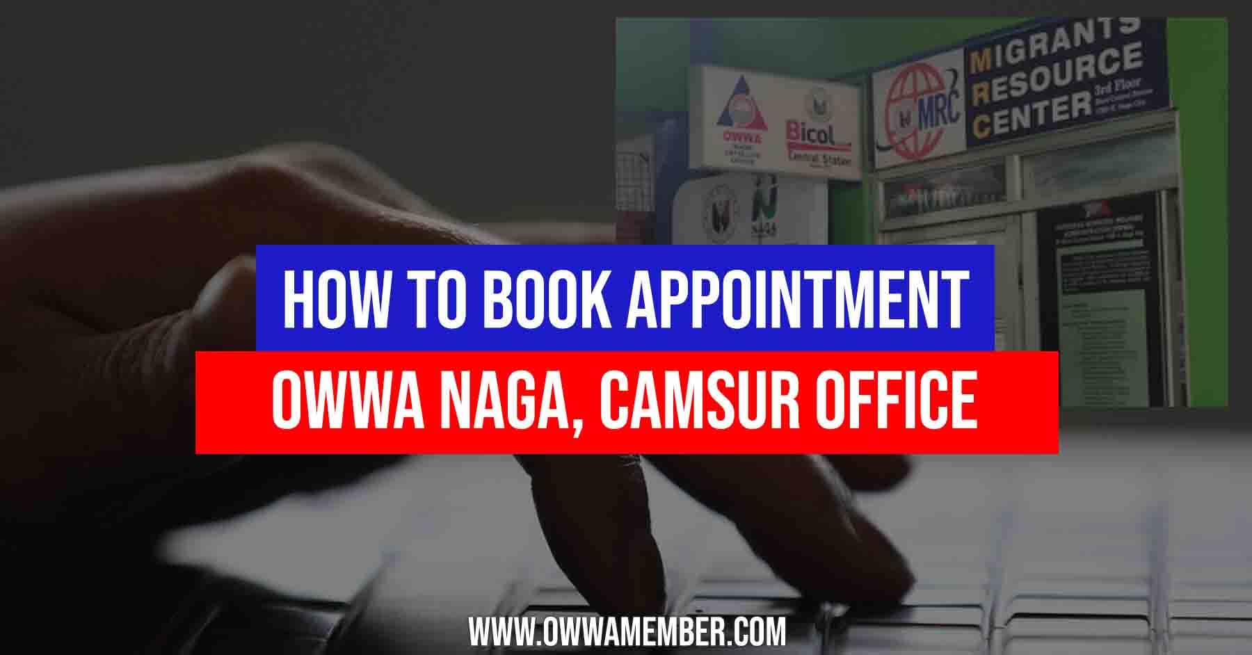 renew owwa membership in owwa naga camsur office