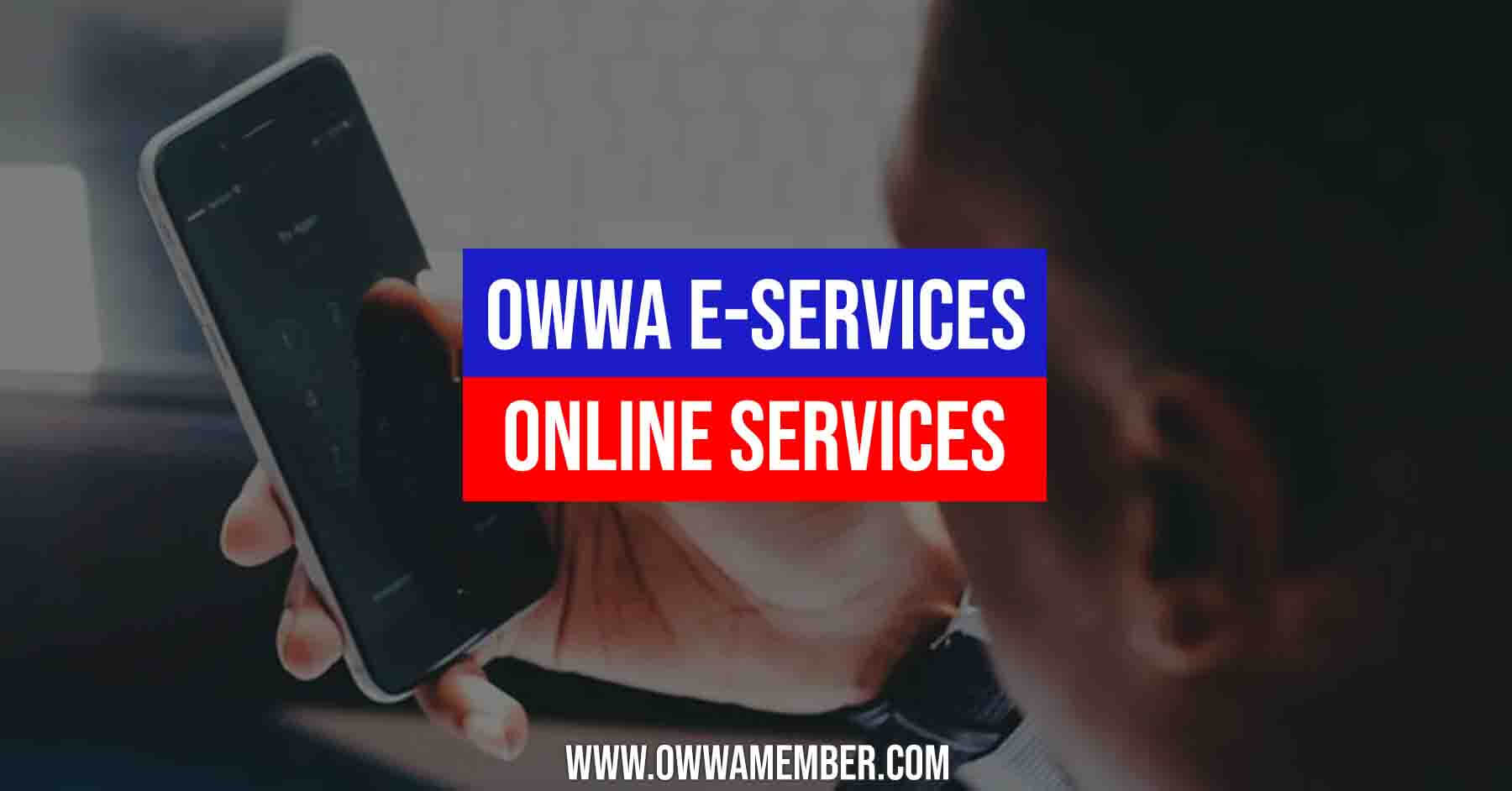 how to access owwa eservices onlines