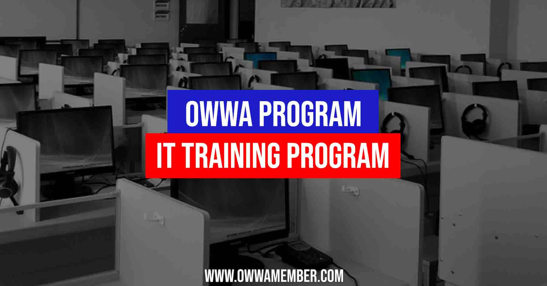 how to enroll owwa it training program