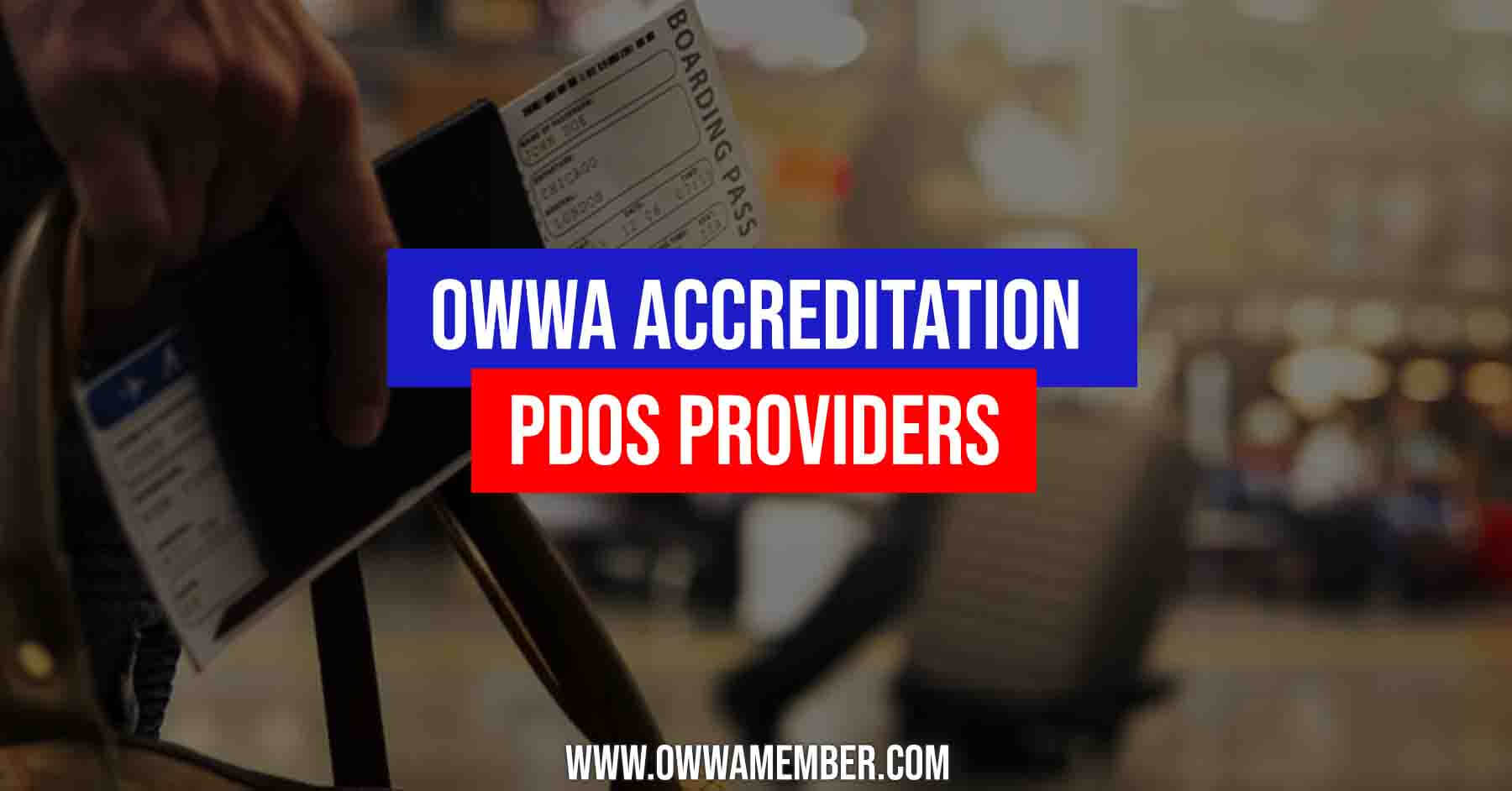 owwa accreditation of pdos provider to recruitment agencies