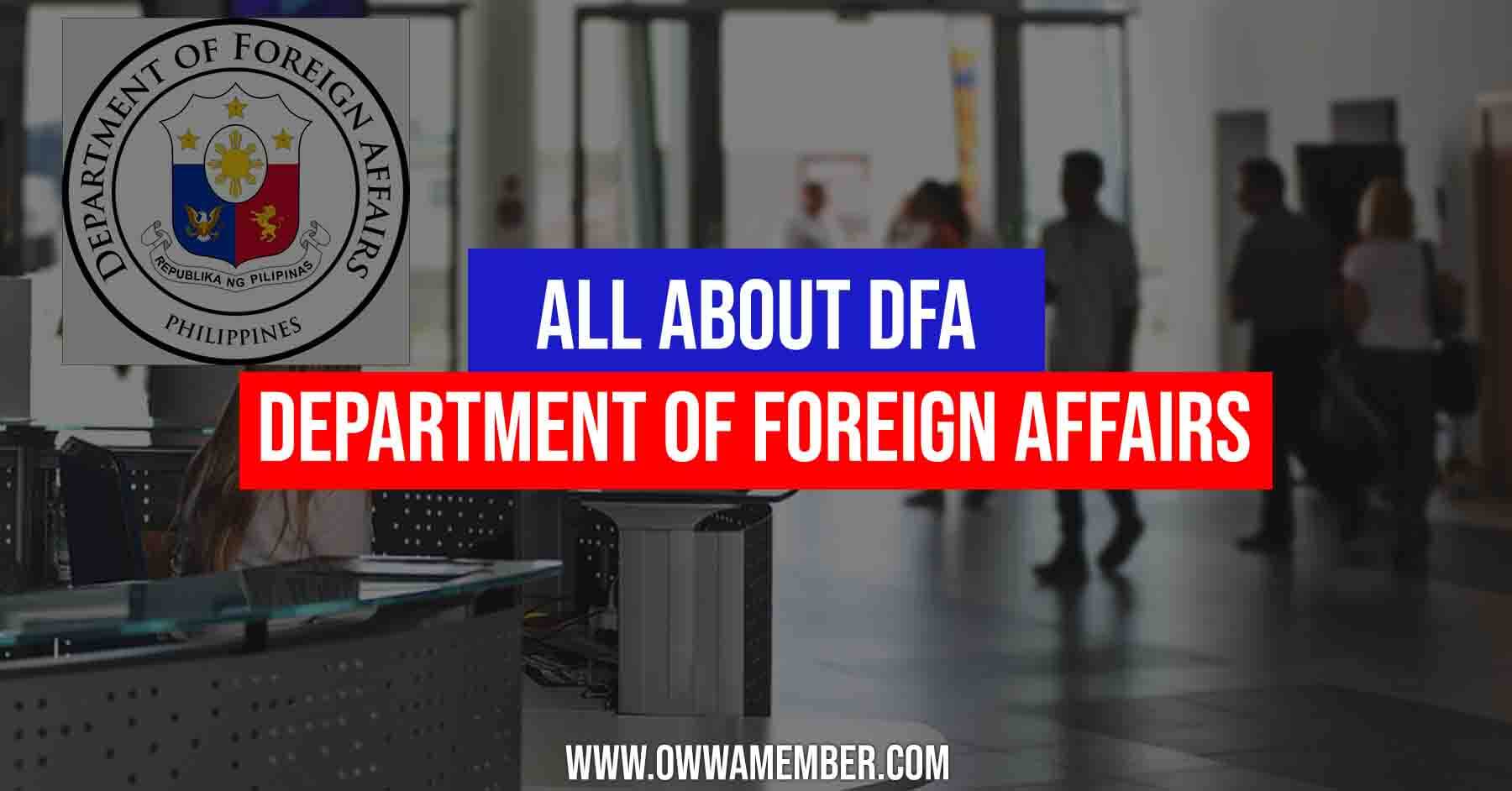department of foreign affairs office philippines