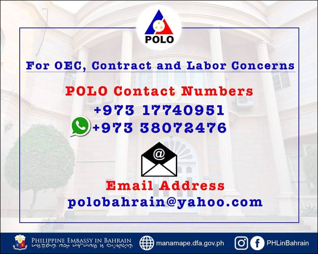 polo bahrain contact number email
