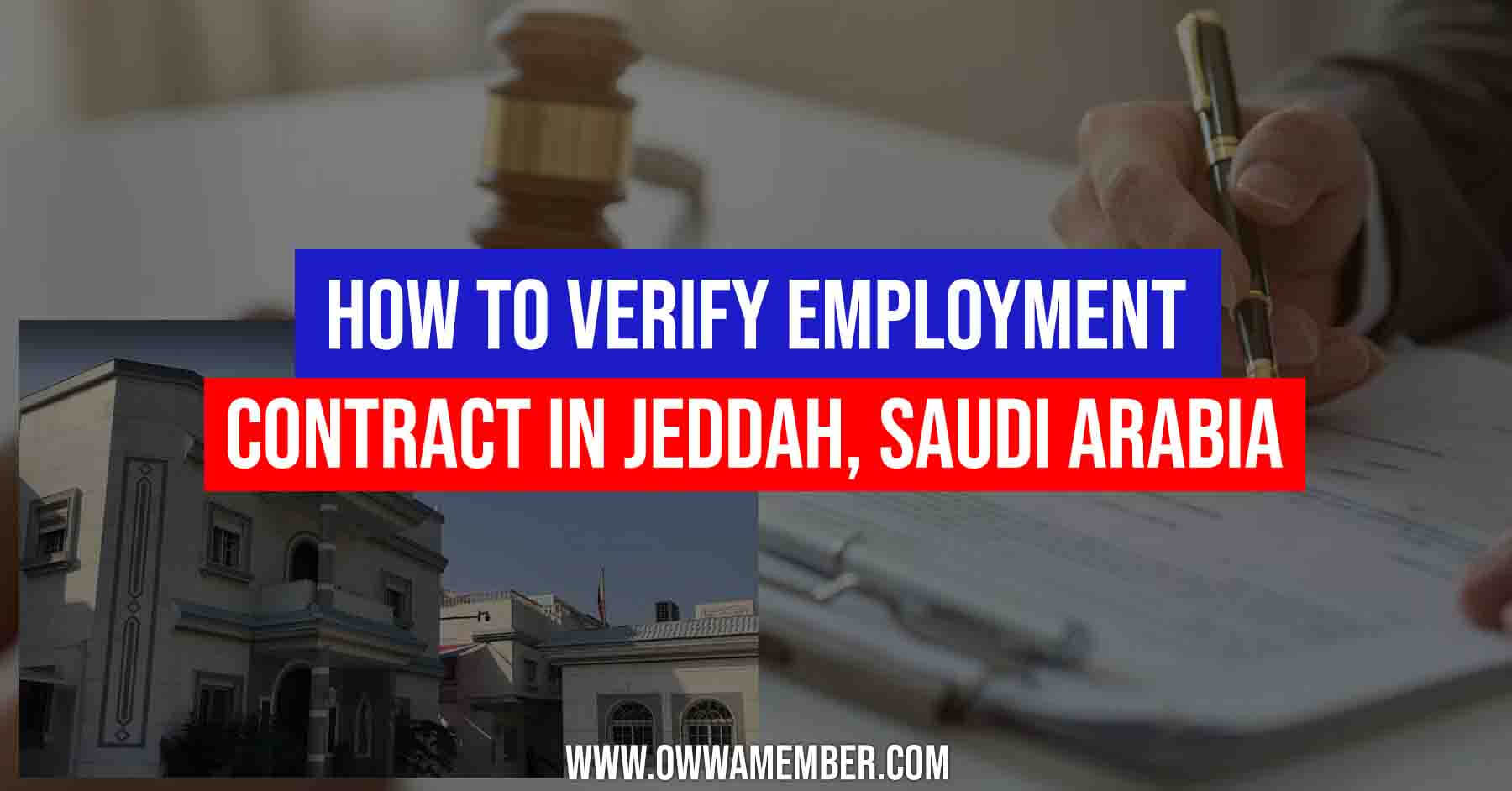 individual contract verification process in jeddah saudi arabia