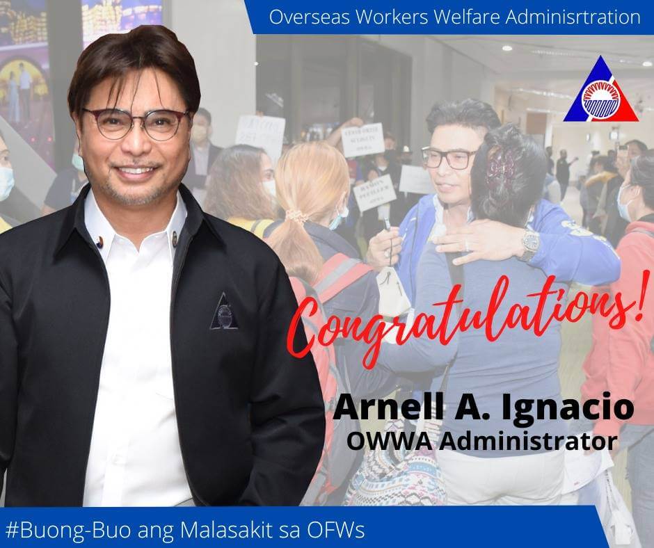 arnell ignacio owwa administrator