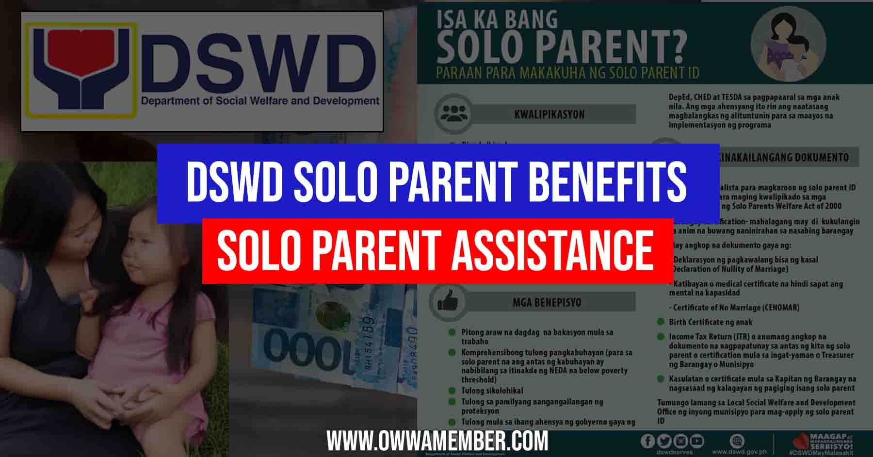 apply dswd solo parent assistance