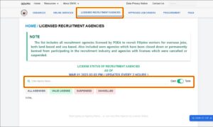 How To Apply POEA Hiring Jobs Abroad Online - OWWA Member