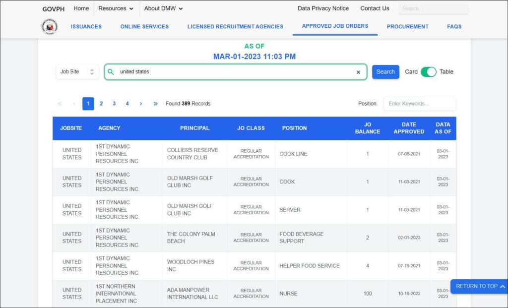 How To Apply POEA Hiring Jobs Abroad Online - OWWA Member