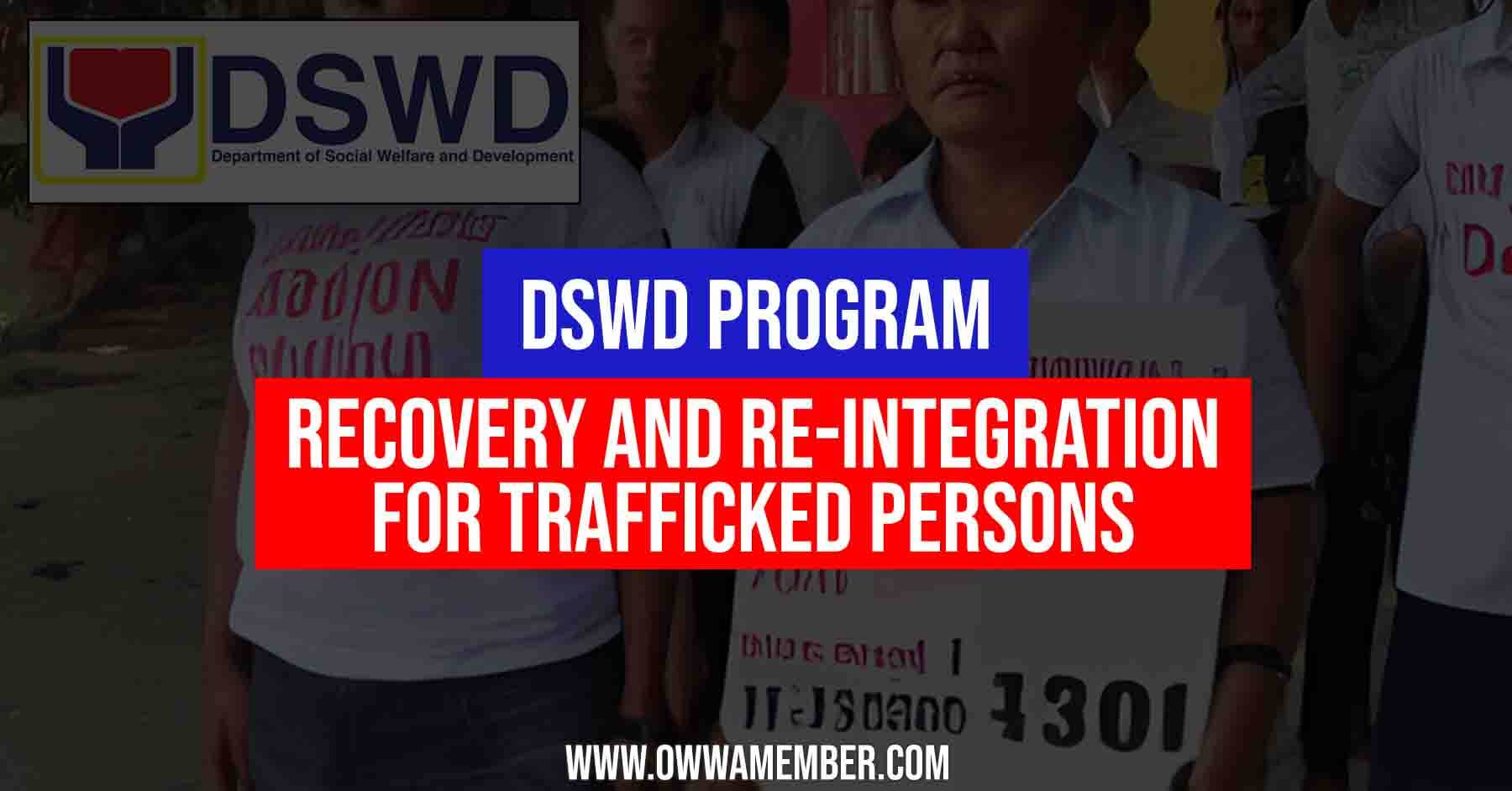 dswd recovery and reintegration human trafficked persons