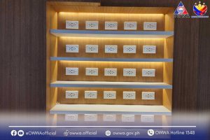 OFW Lounge NAIA Terminal 3 charging stations