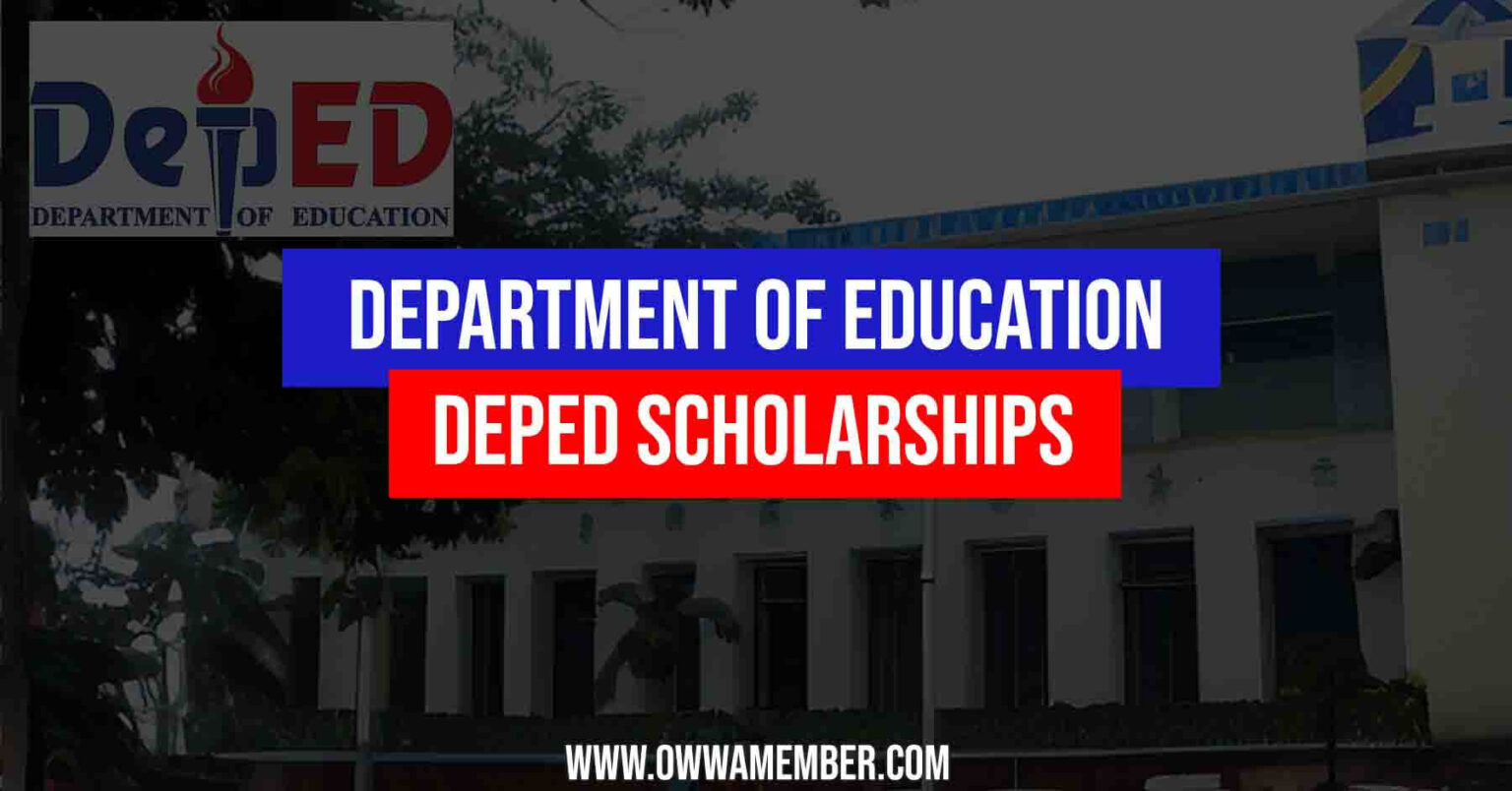 List of DepEd Scholarship Training Programs | OWWA Member