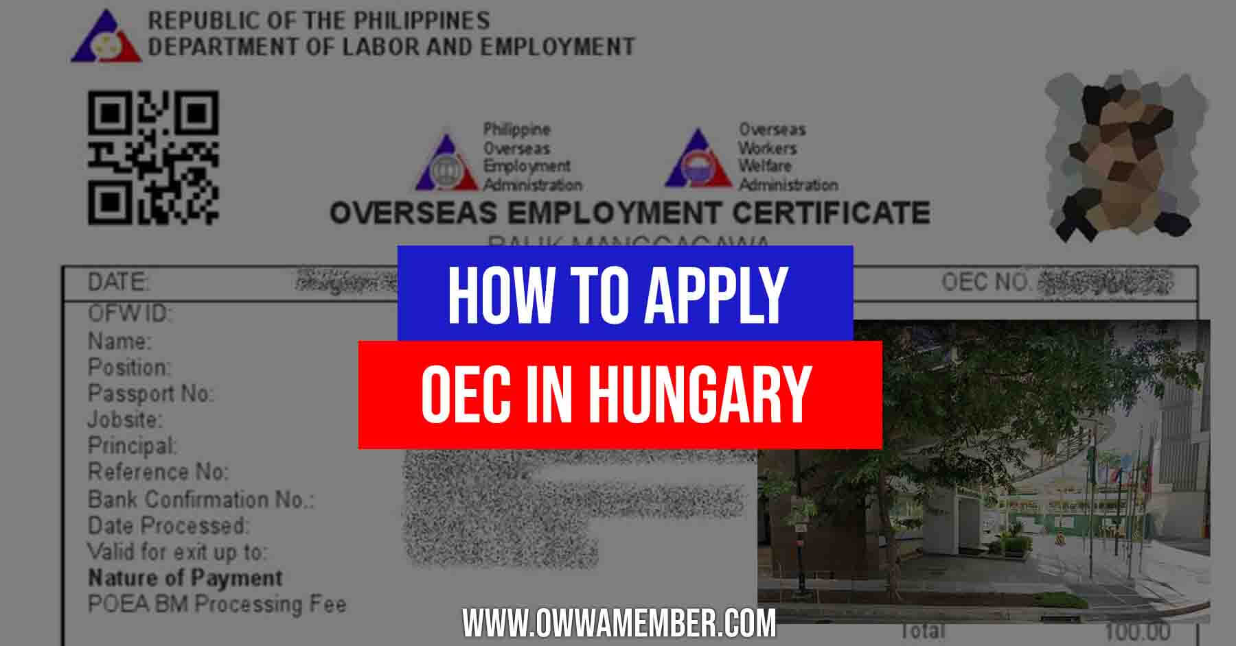 oec overseas employment certificate in hungary balik manggagawa