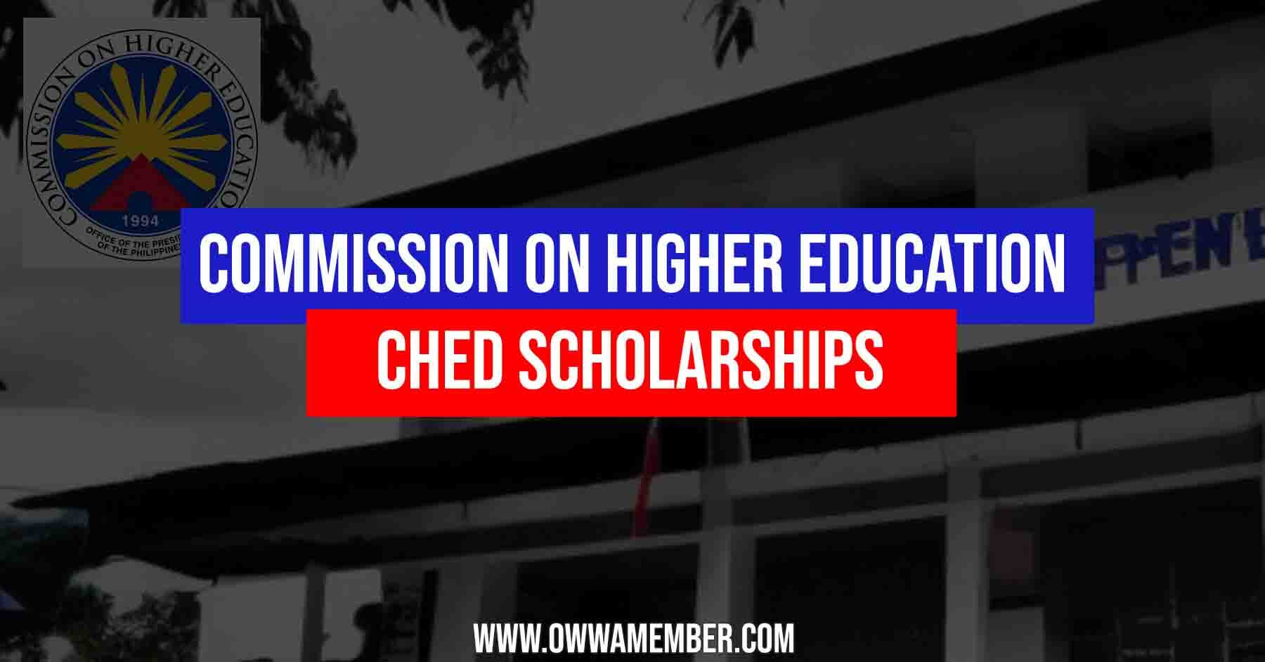 list of ched scholarships philippines