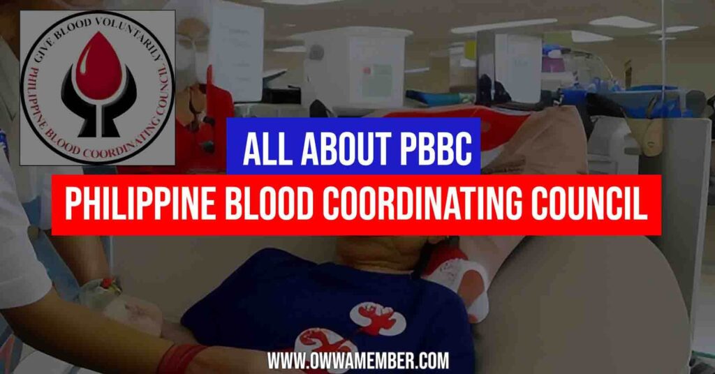PBCC Philippine Blood Coordinating Council Purpose, Functions and