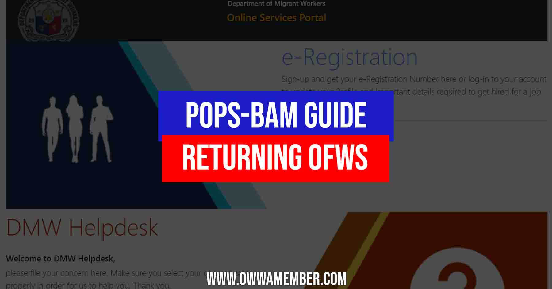 popsbam guide for returning ofws processing online