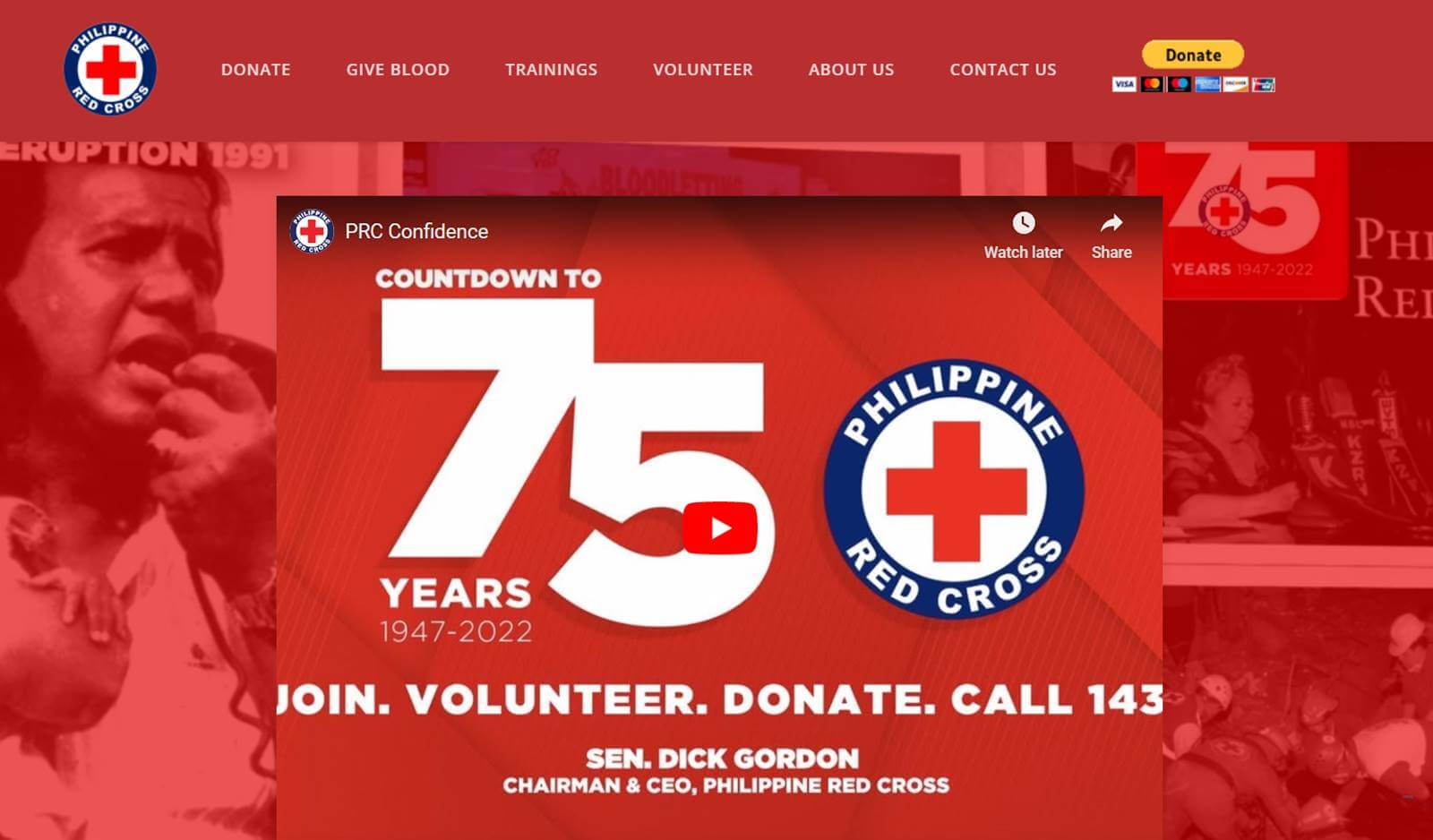 prc philippine red cross website