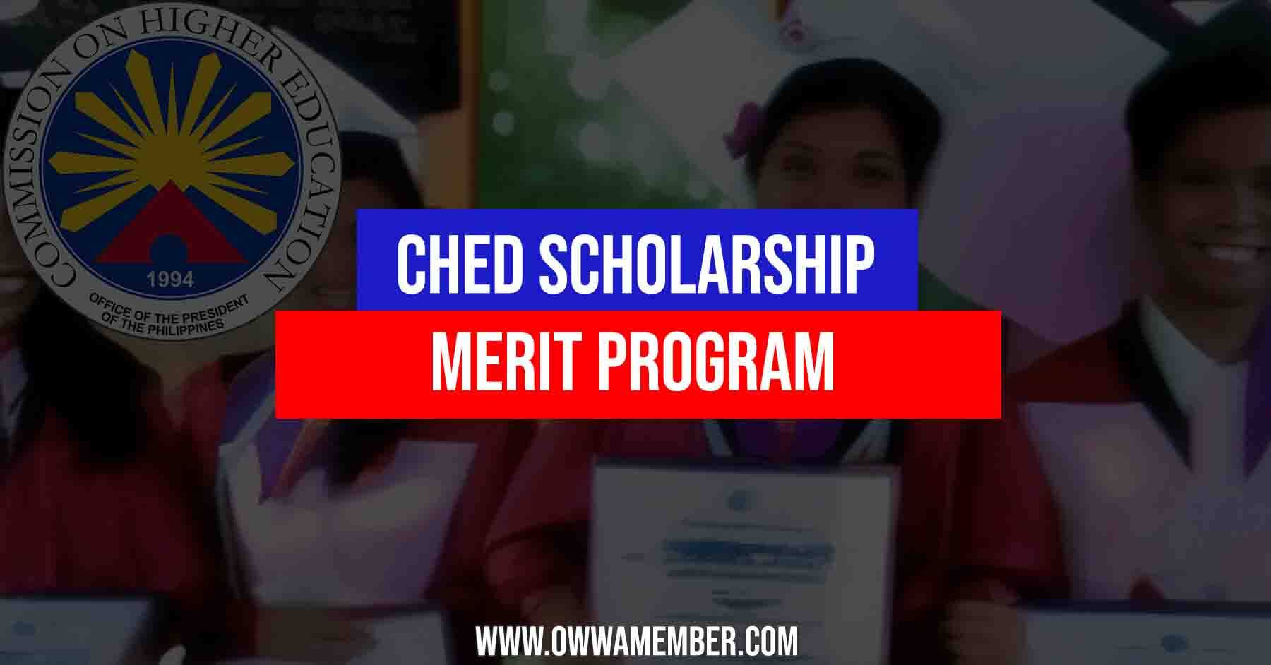 ched merit scholarship program