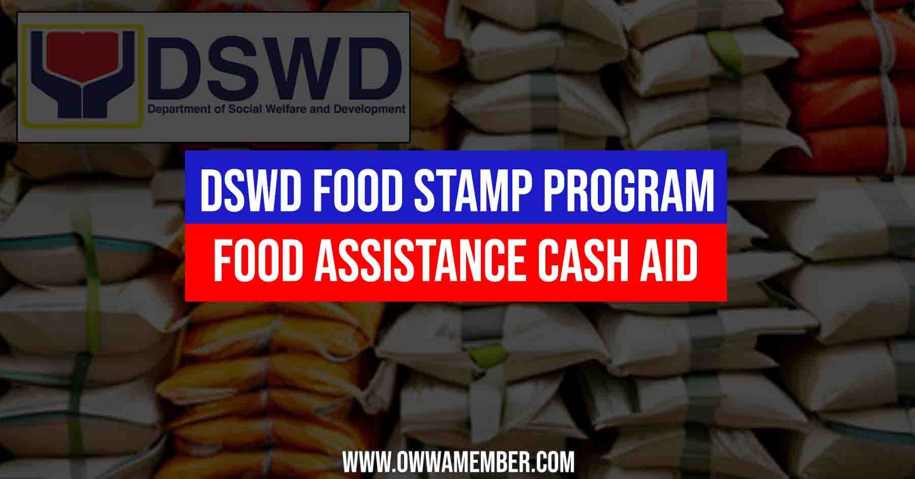 dswd food stamp program for filipinos