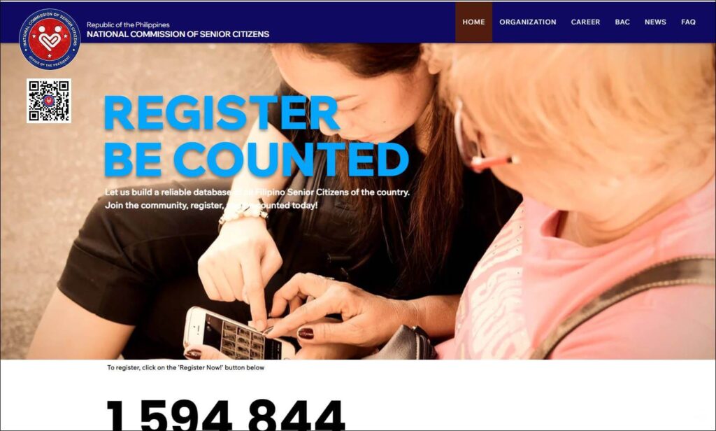 How to register ncsc senior citizens online owwa member