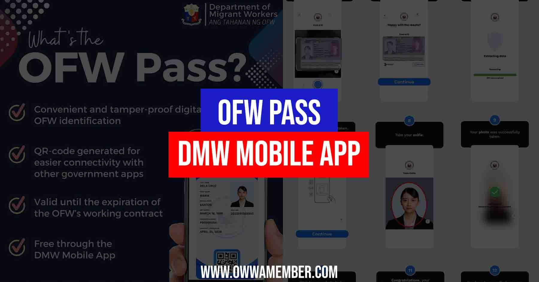 ofw pass in dmw mobile app