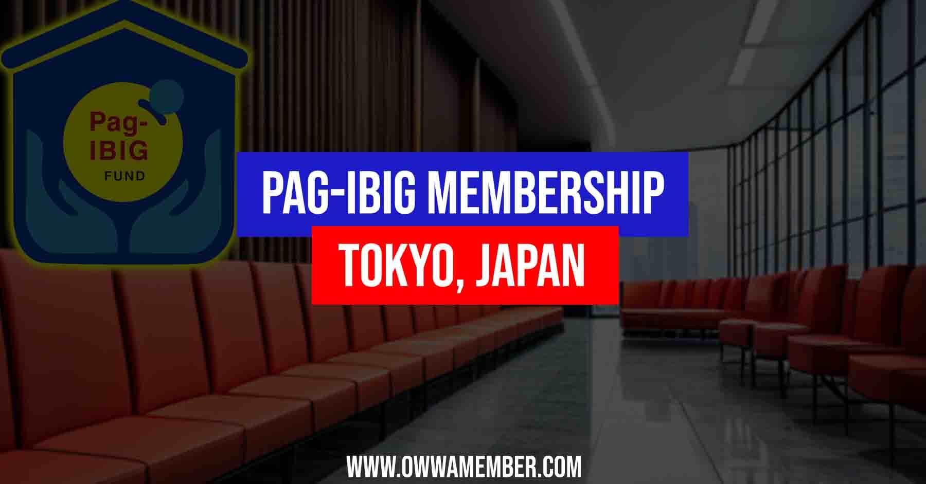apply pagibig membership in tokyo japan