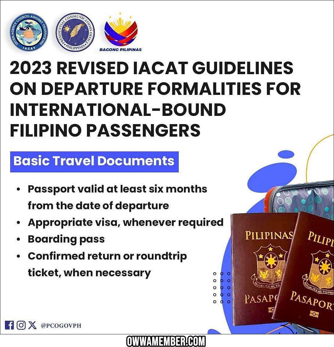 important philippine documents for filipino passengers abroad