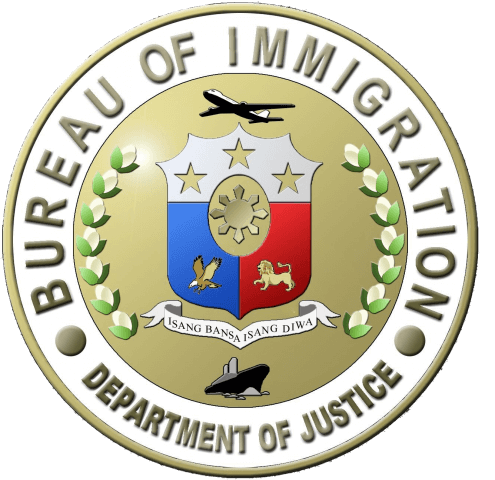 bureau of immigration logo philippiens