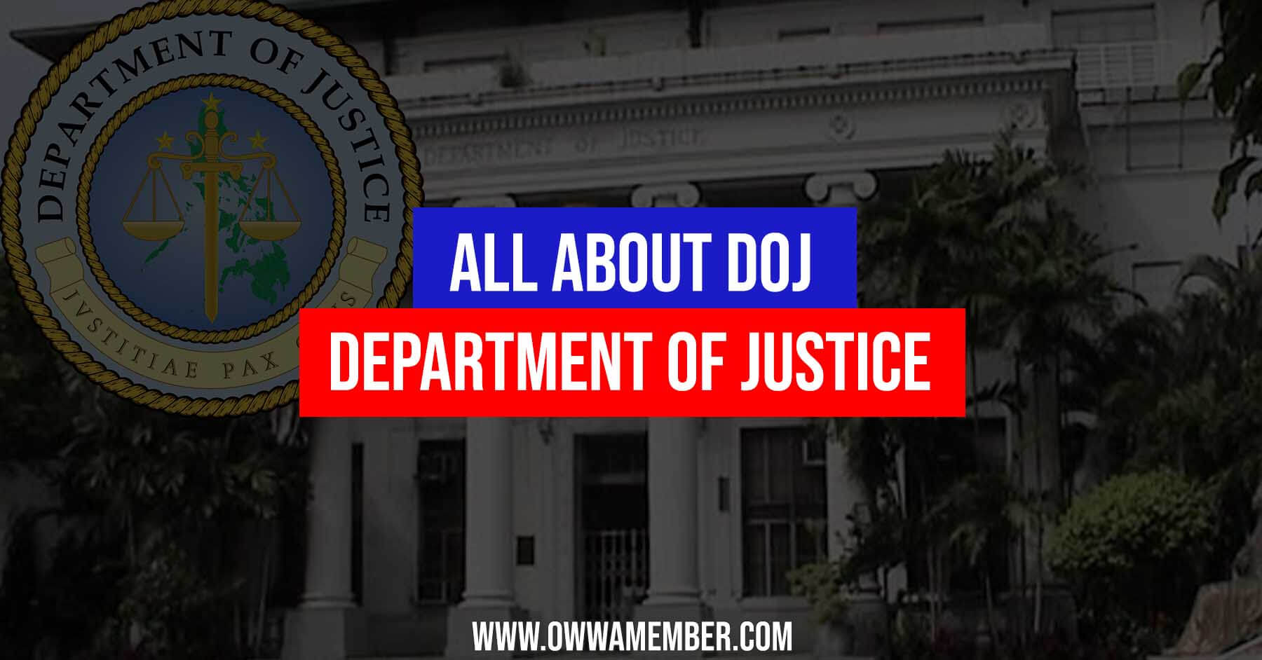 doj department of justice in philippines