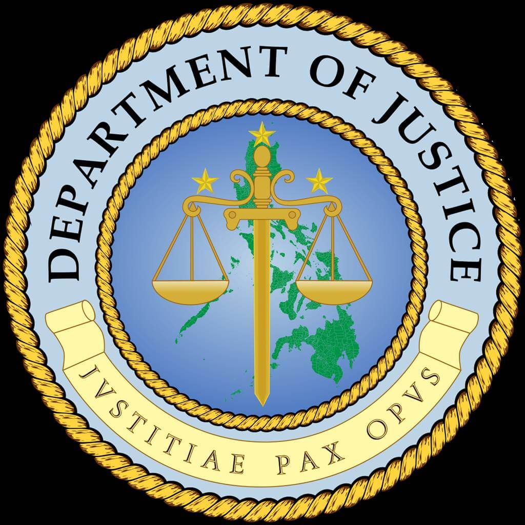 doj department of justice logo philippines