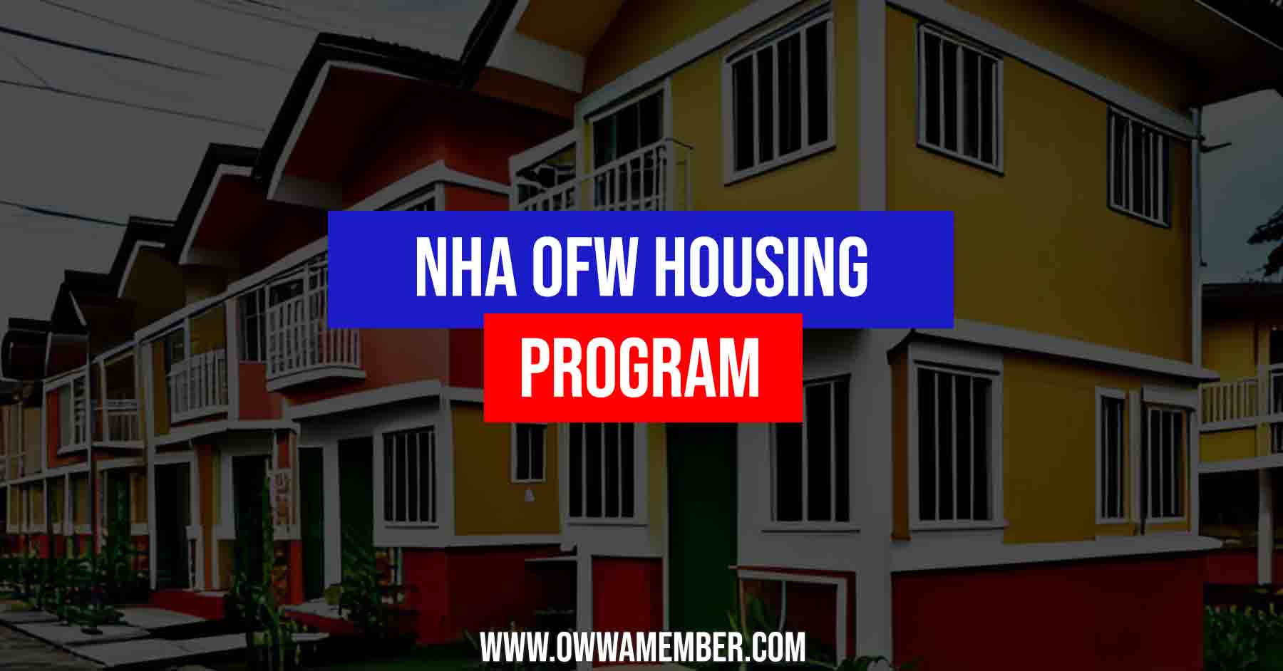 how to apply for nha ofw housing program for filipinos