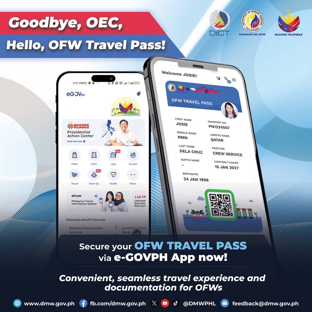goodbye oec hello ofw travel pass